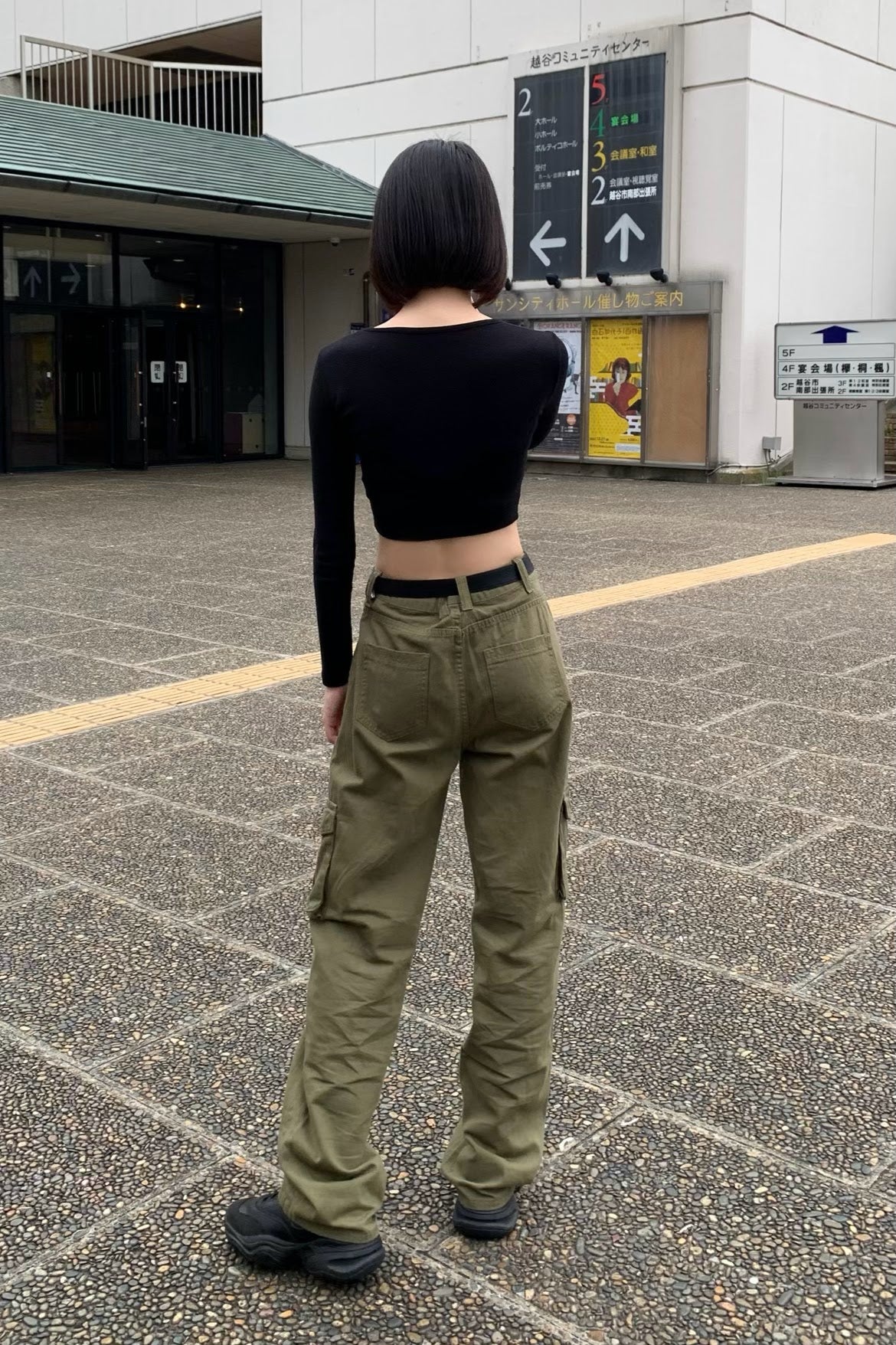 ワイドカーゴパンツ DPA76055