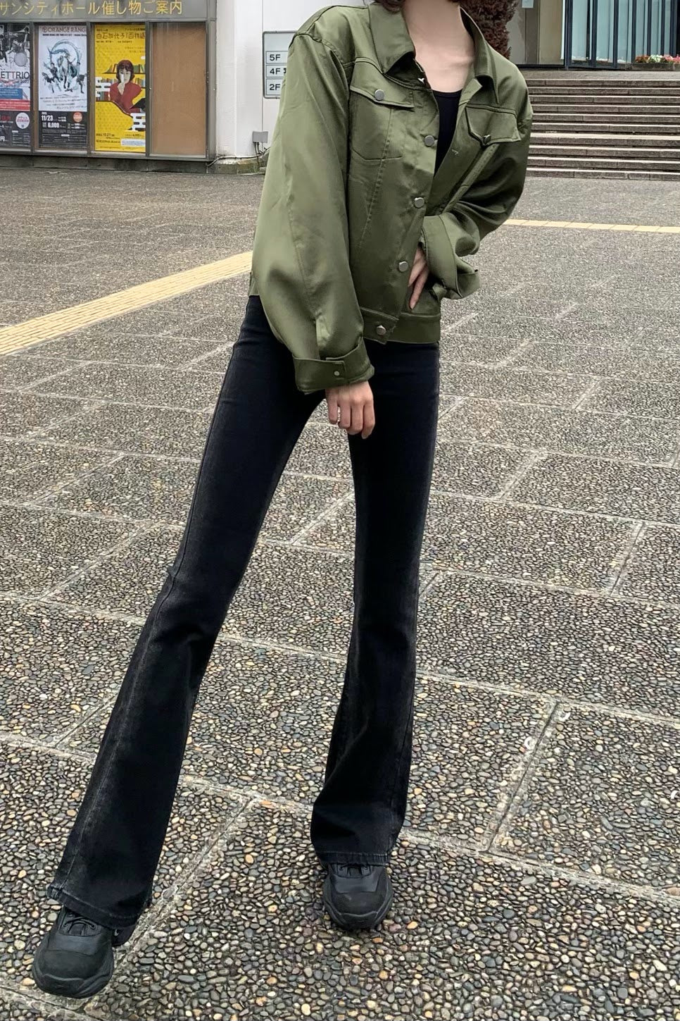 カーキショートジャケット DPA76050