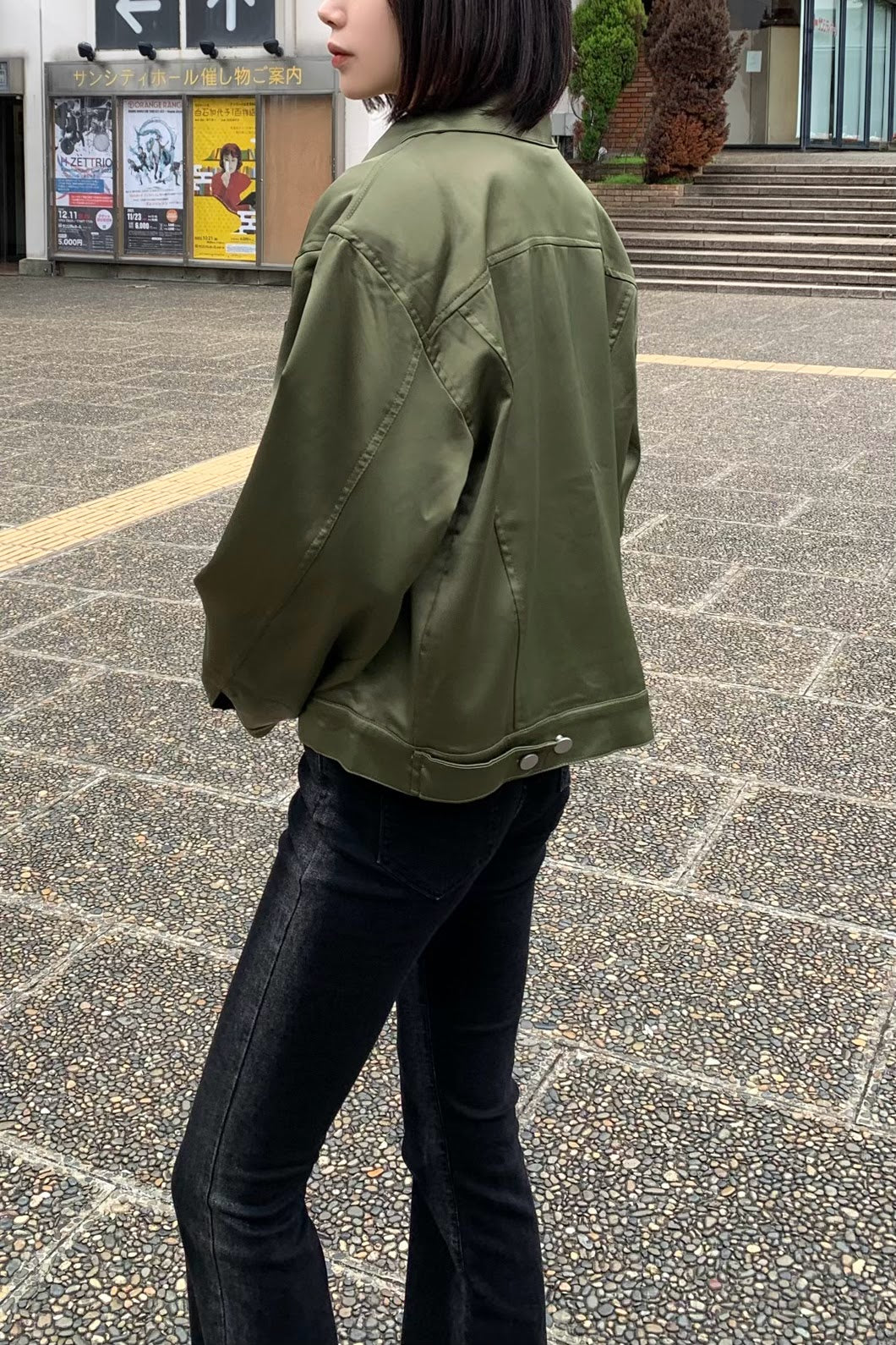 カーキショートジャケット DPA76050