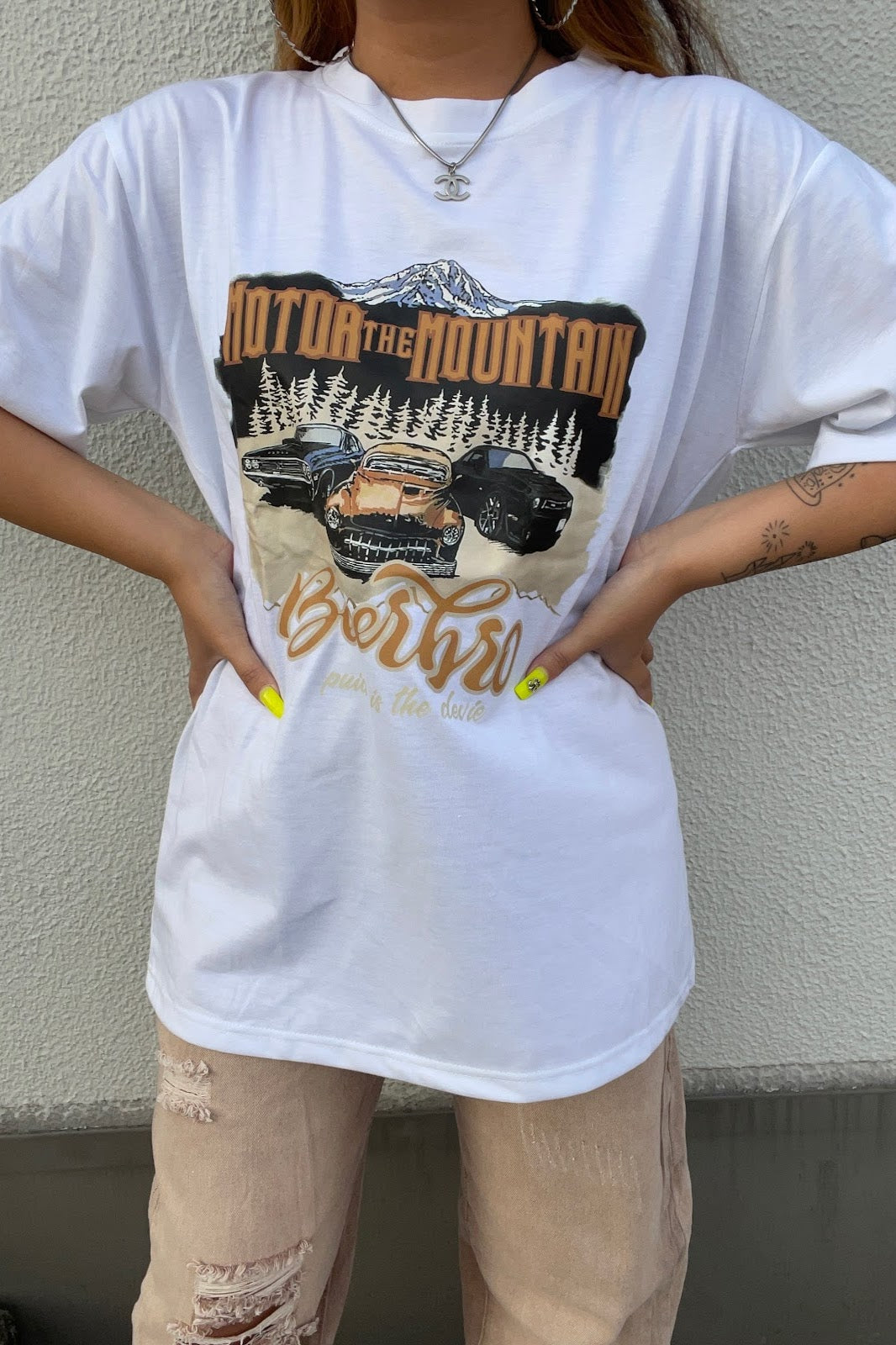 SOLDCARプリントTシャツ DPA81008