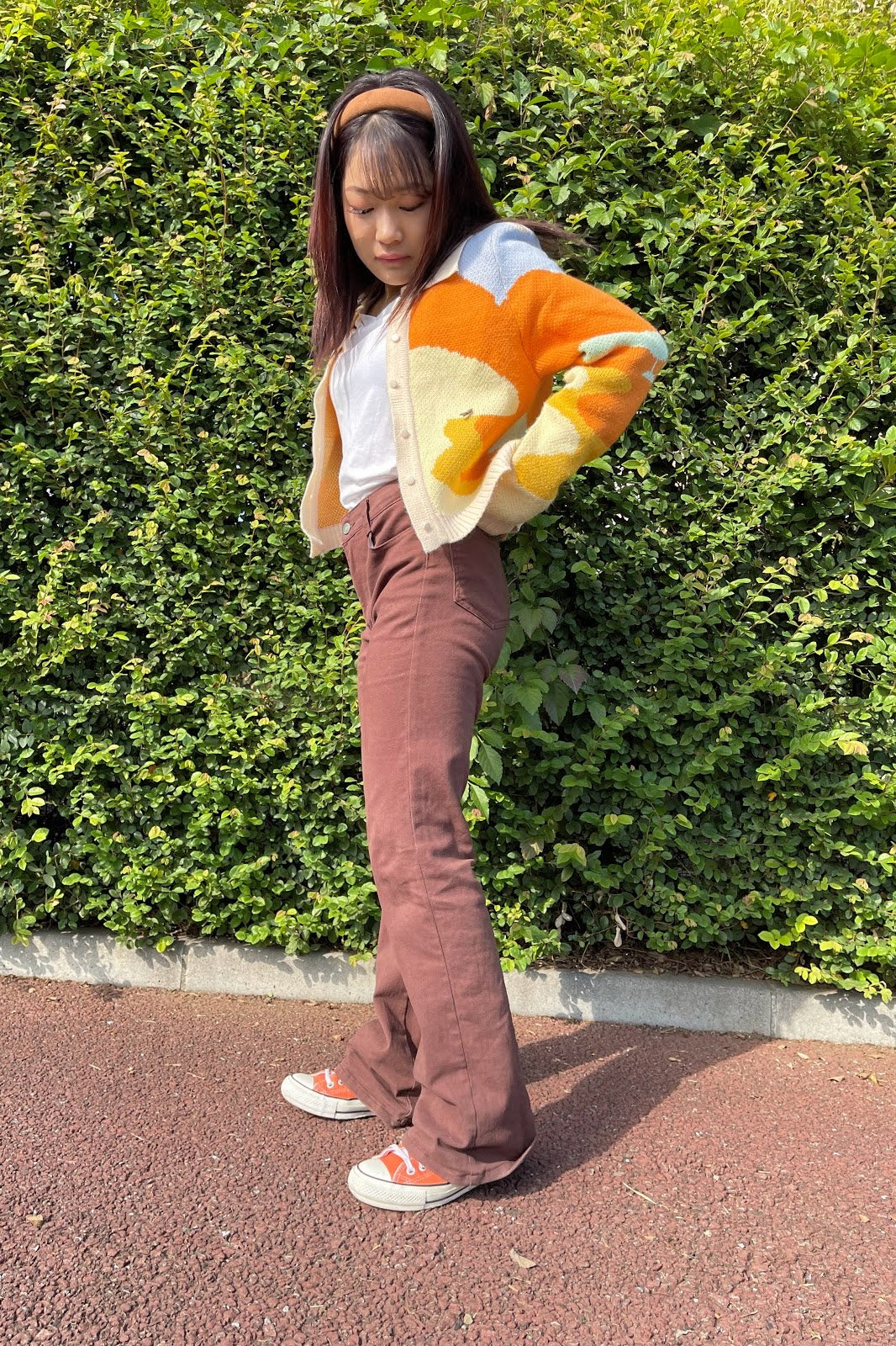 ルーズフレアジーンズ DPA13028