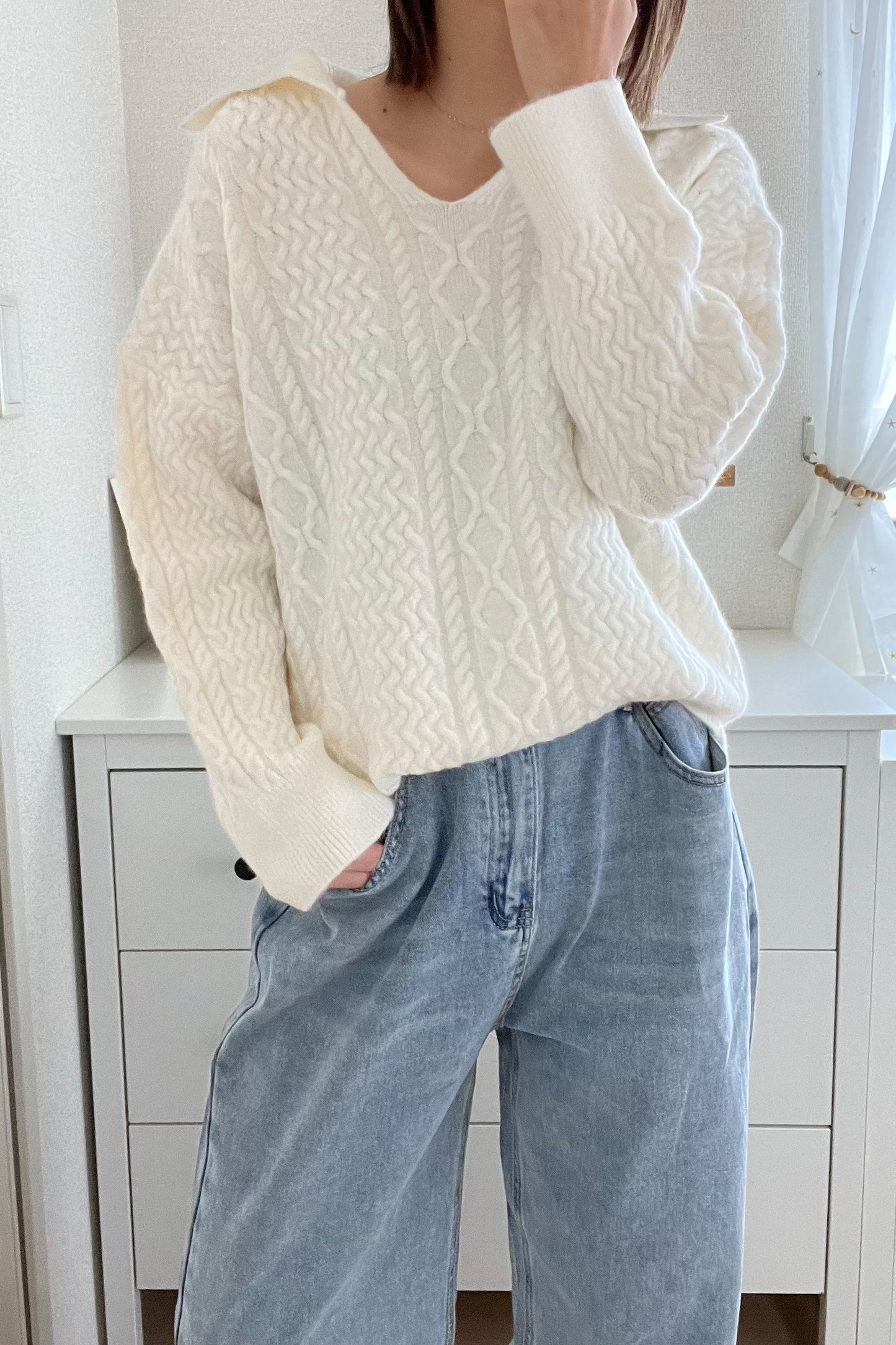 スキッパーオーバーニット CPA04046