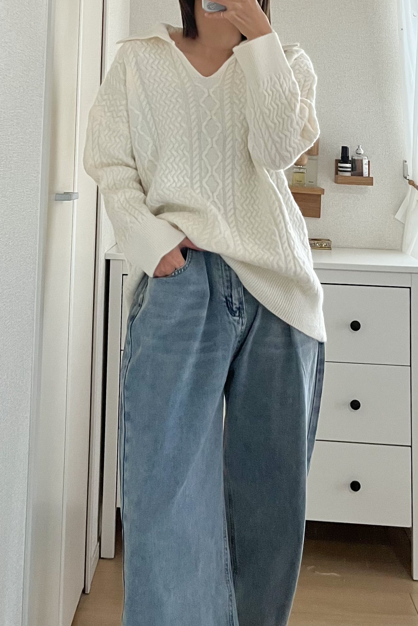 スキッパーオーバーニット CPA04046