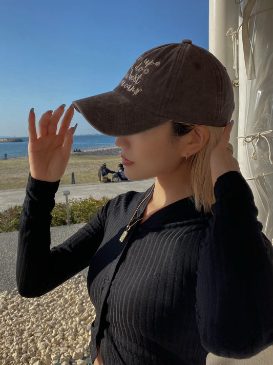 ビンテージライクロゴキャップ DPB26103