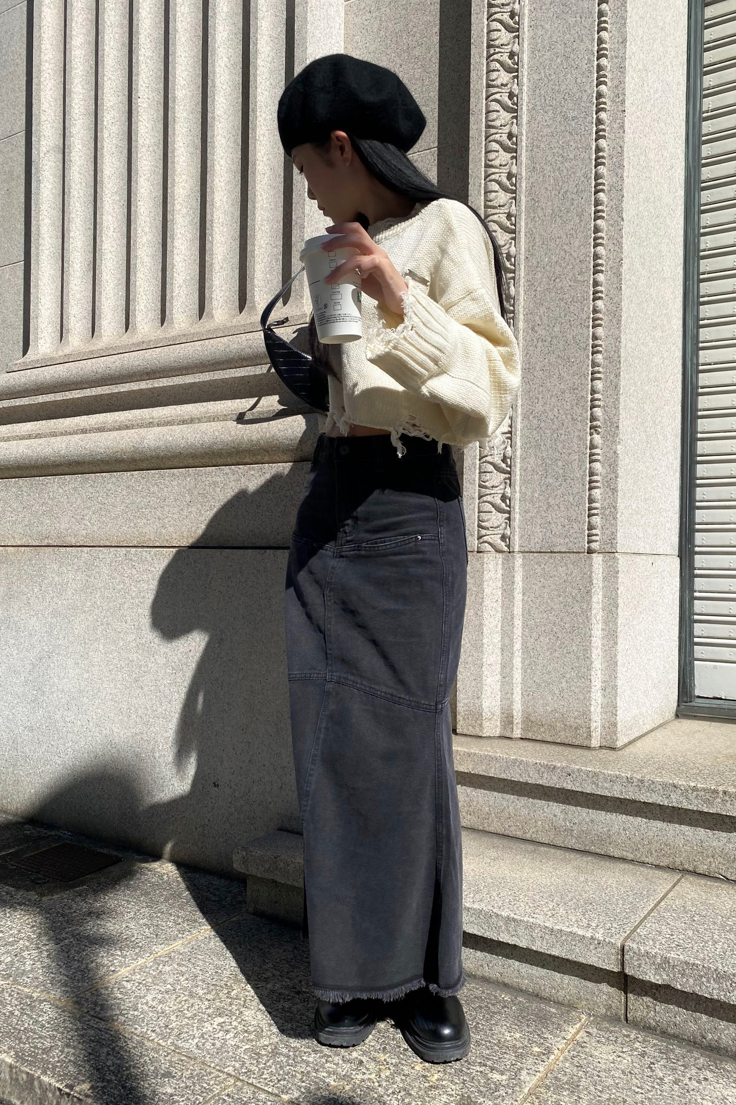 マーメイドジーンズスカート DPB43005