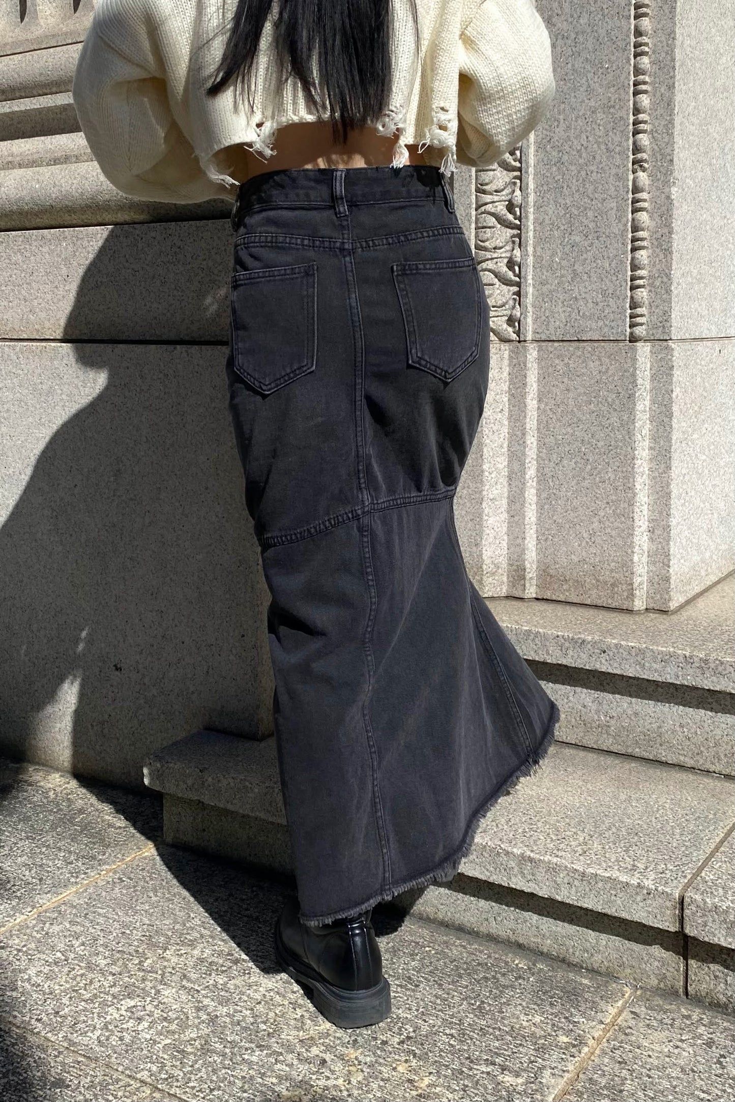 マーメイドジーンズスカート DPB43005