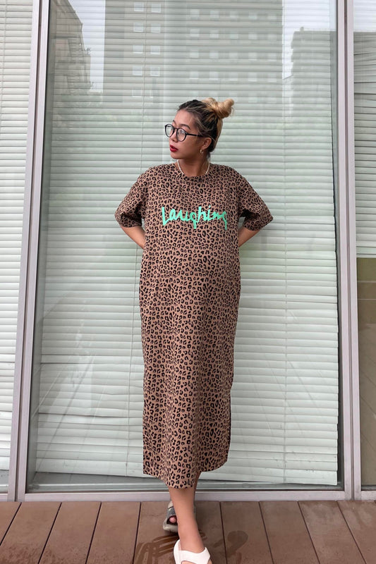 レオパードオーバーTワンピ DPA27041