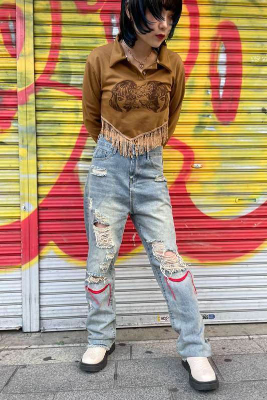 ハイダメージデニム DPA20068