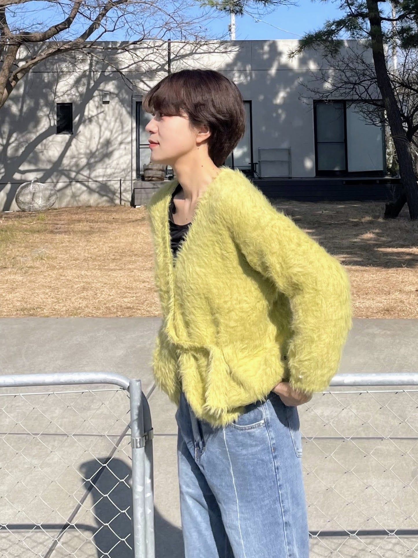 ルーズニットカーディガン DPA96107