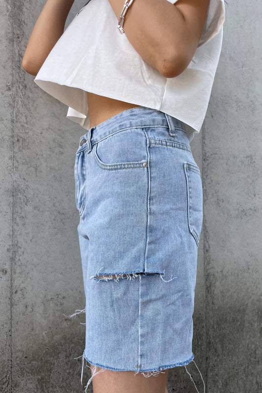 デニムバミューダパンツ DPA30053