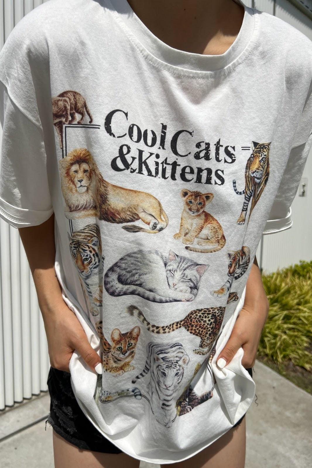 ビンテージキャットTシャツ DPA03203
