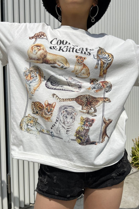 ビンテージキャットTシャツ DPA03203