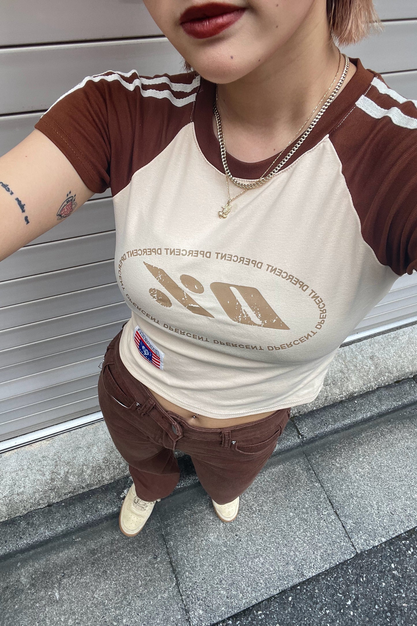 スリーブラインミニTシャツ DPA87019