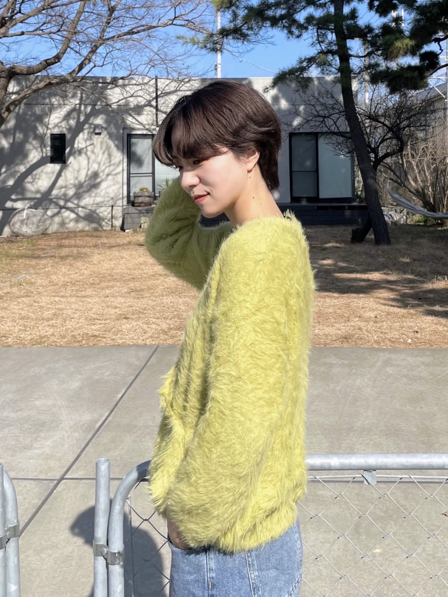 ルーズニットカーディガン DPA96107