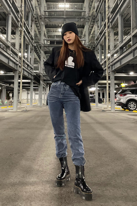 ヘムデザインストレートデニム DPA33009