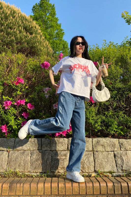 ホワイトロゴTシャツ DPA46043