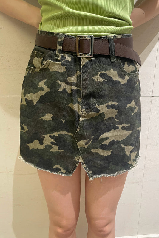 カモフラタイトスカート DPA46086