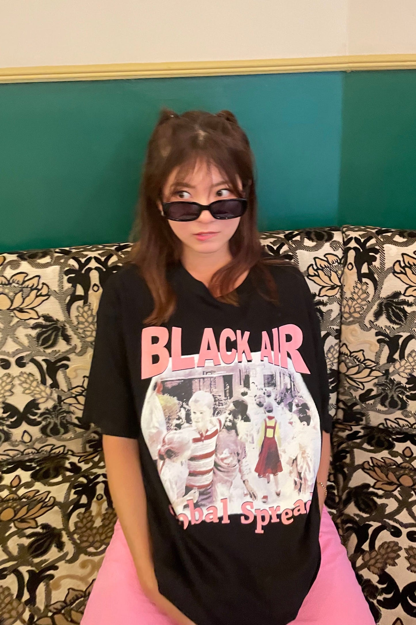 ブラックエアービッグTシャツ DPB11020