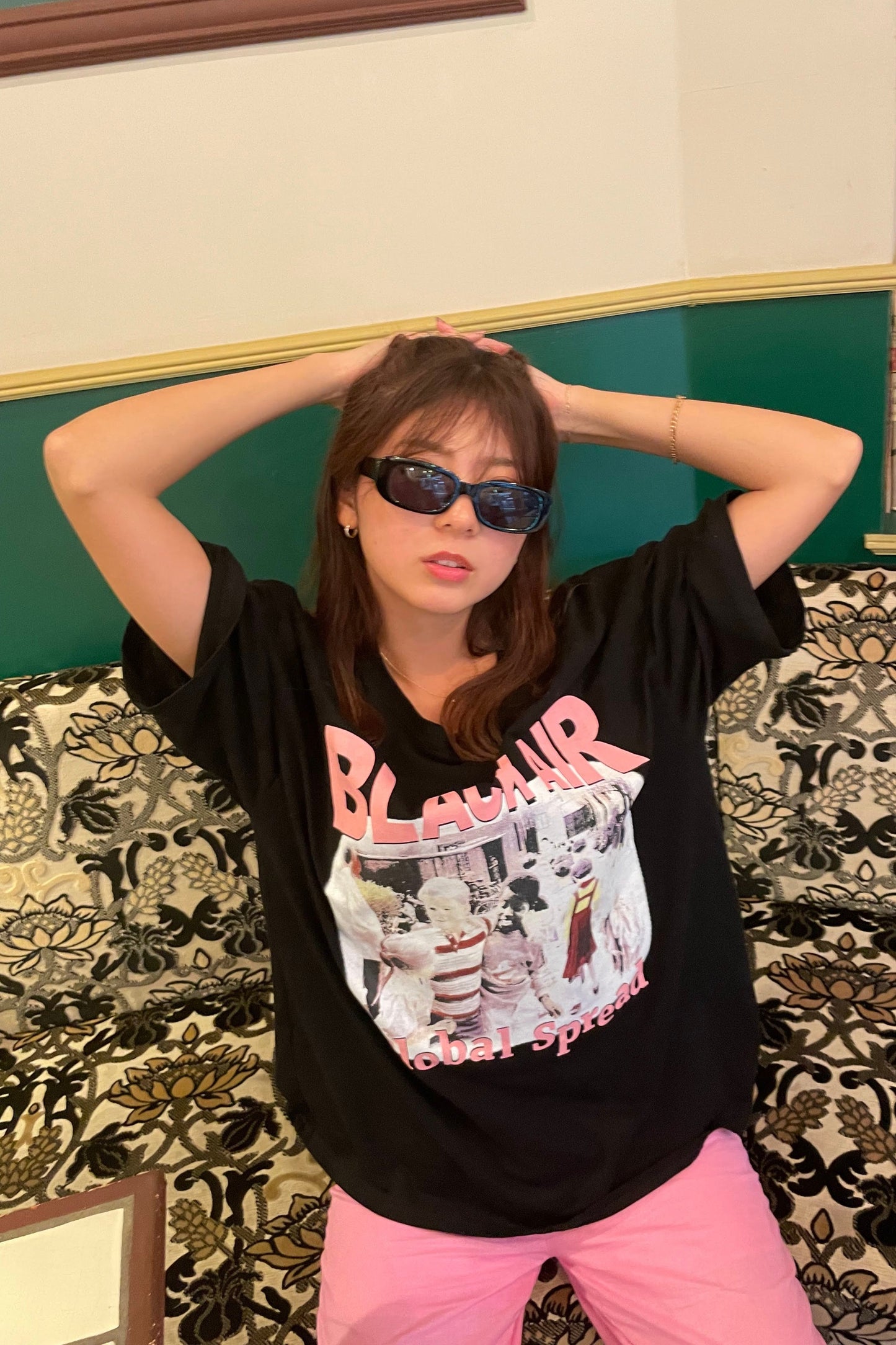 ブラックエアービッグTシャツ DPB11020