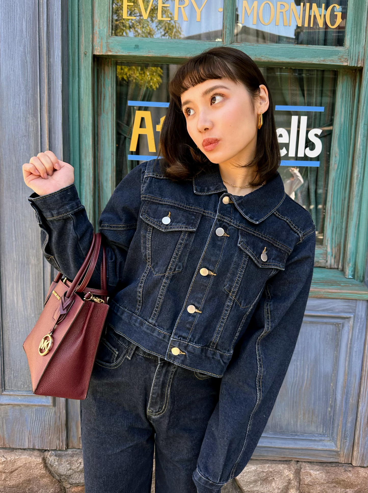 シンプルデニムジャケット DPB47070