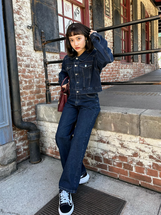 シンプルデニムジャケット DPB47070