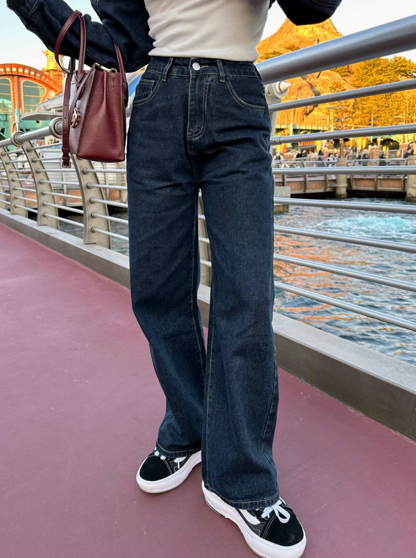 デニムワイドパンツ DPB47071