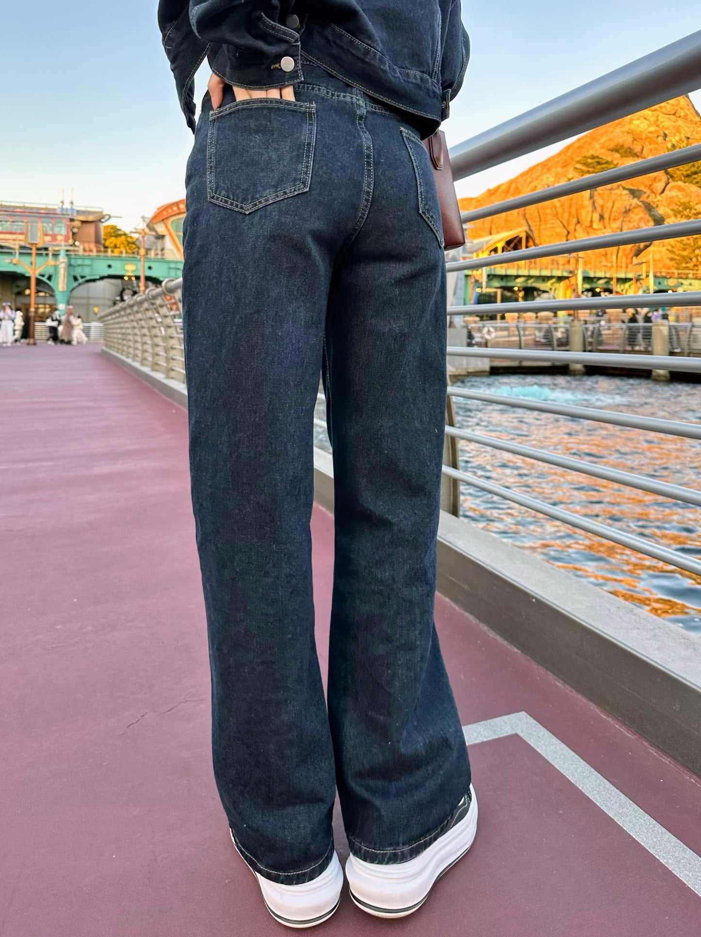 デニムワイドパンツ DPB47071