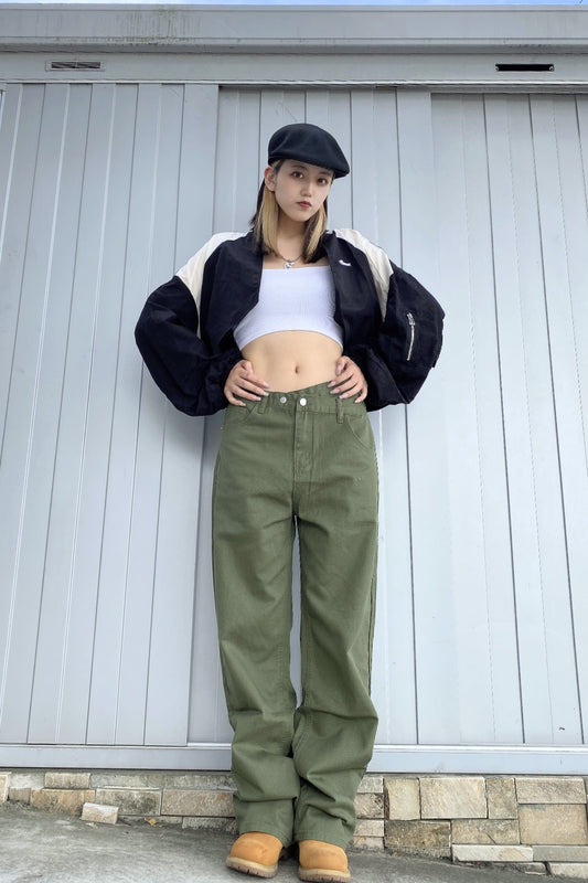 ウエストデザインチノパンツ DPB02028