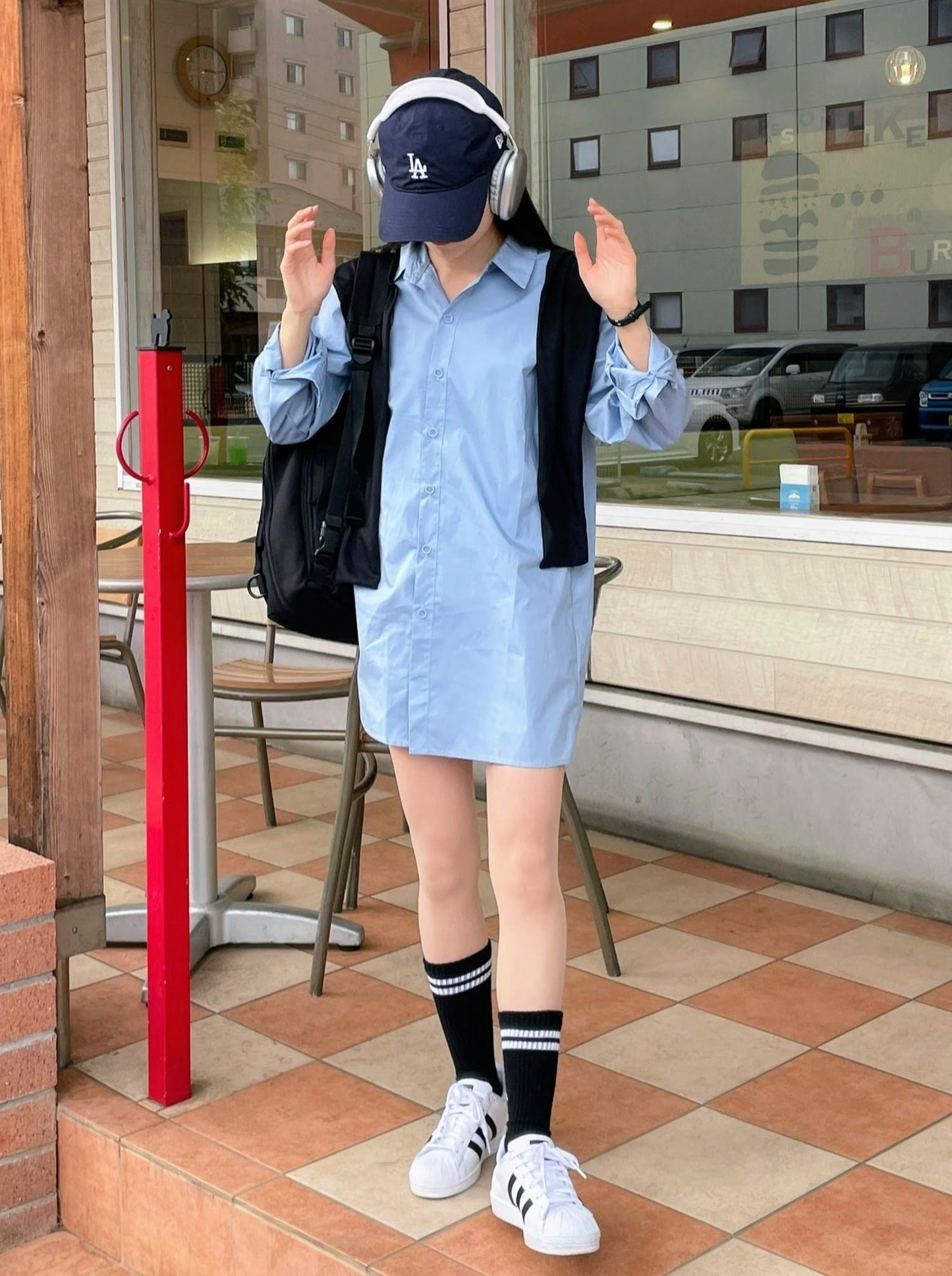 カーディガンセットシャツワンピース CPA20032