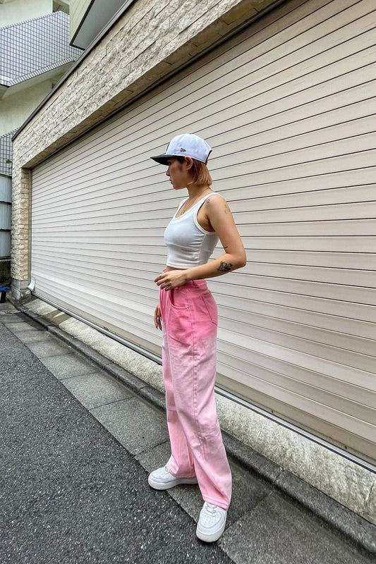 ピンクグラデーションデニム DPA87012