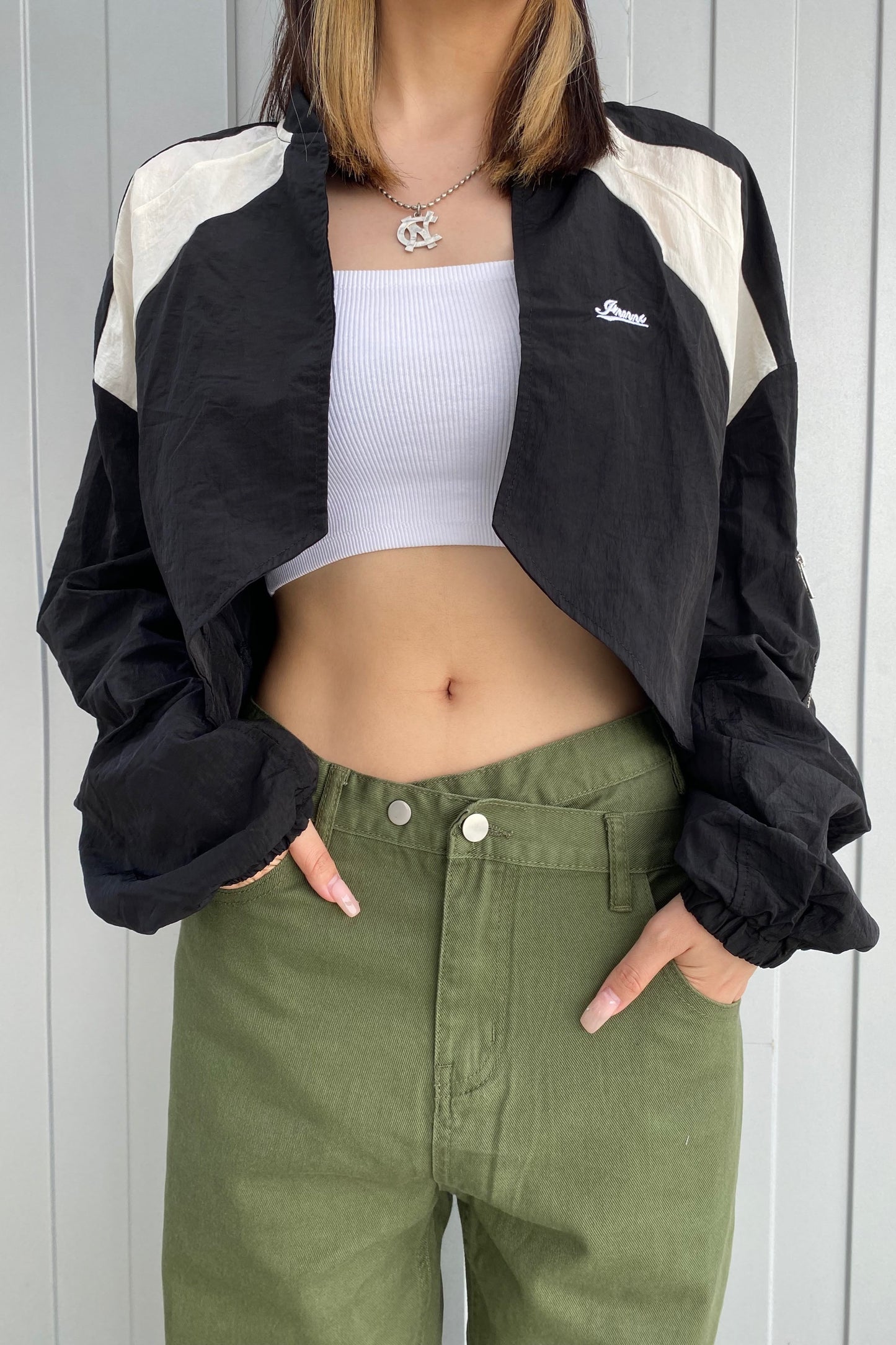 ウエストデザインチノパンツ DPB02028