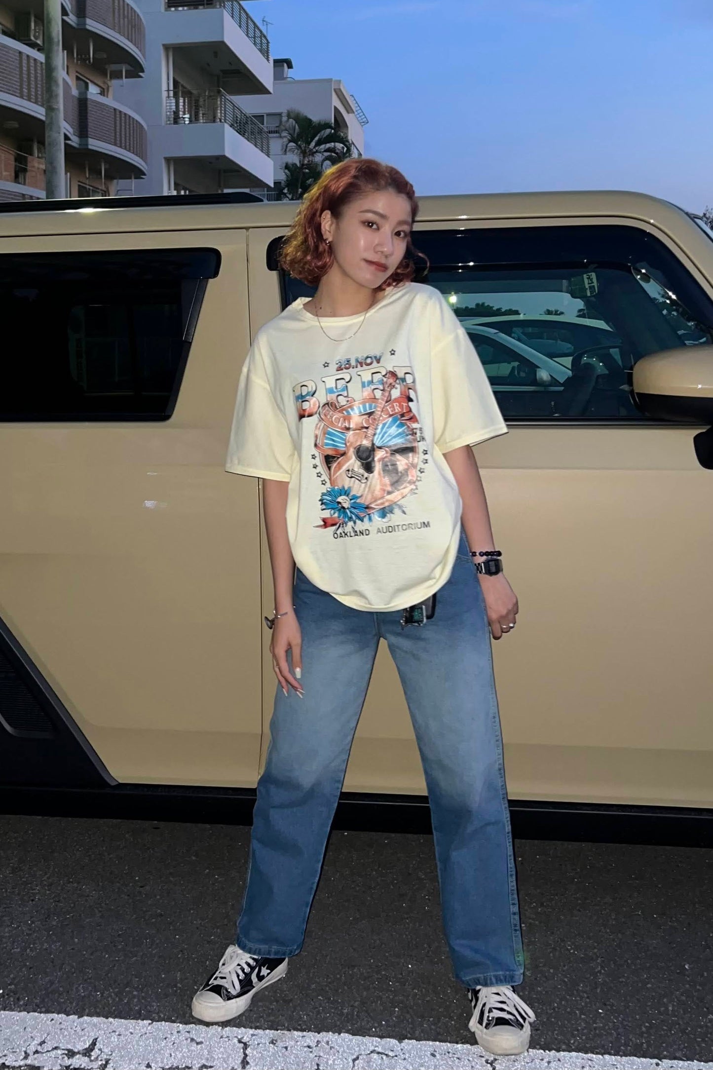 ビッグシルエットプリントTシャツ DPA39024