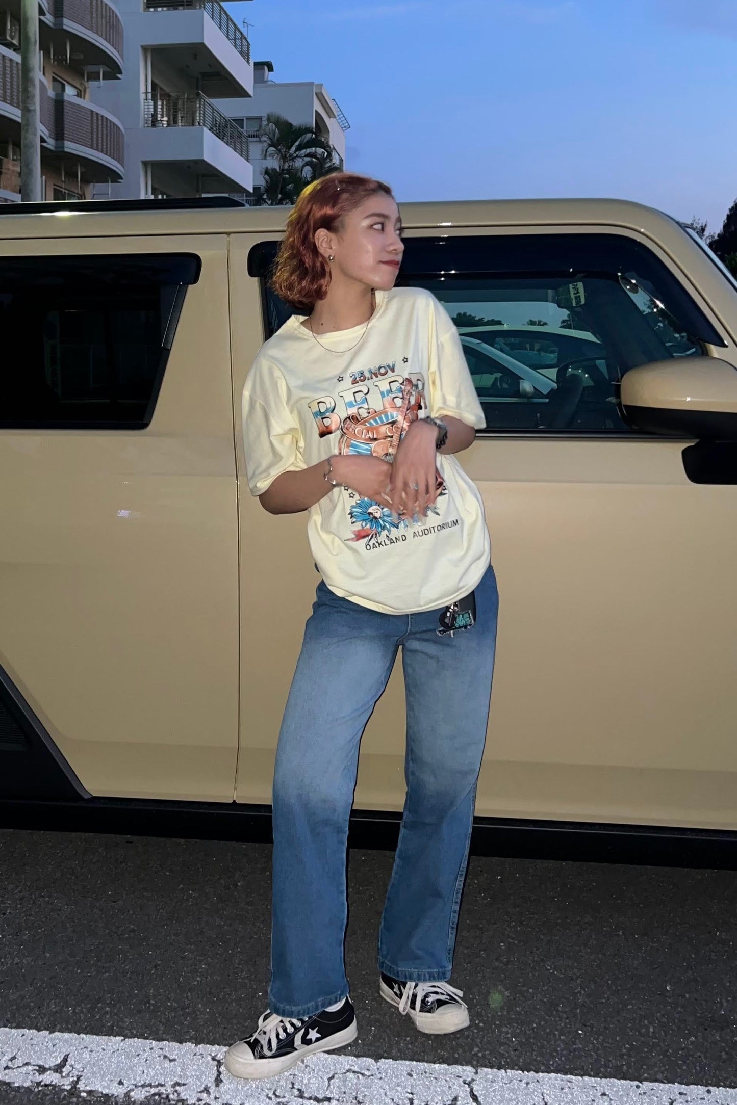 ビッグシルエットプリントTシャツ DPA39024