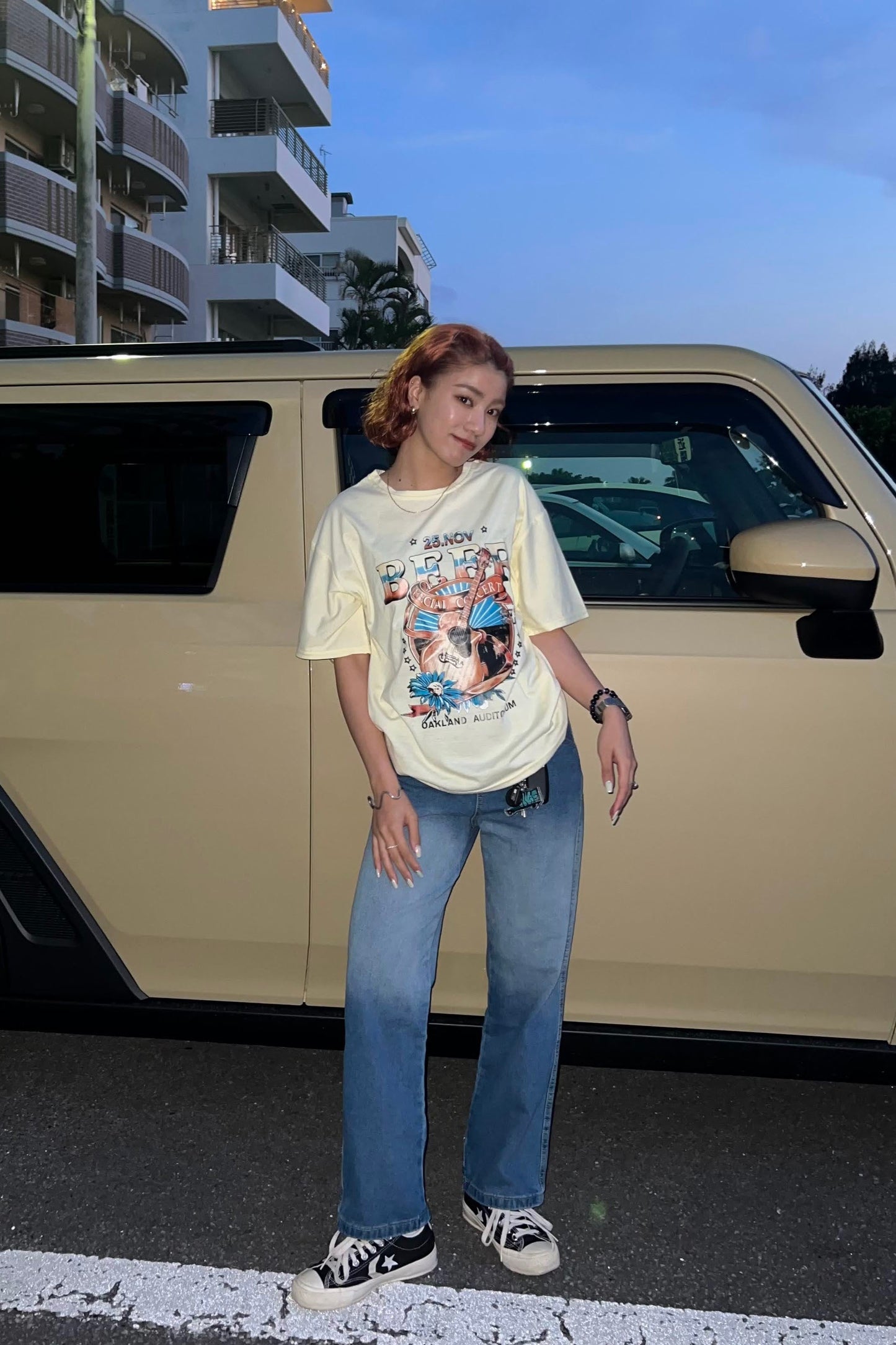 ビッグシルエットプリントTシャツ DPA39024