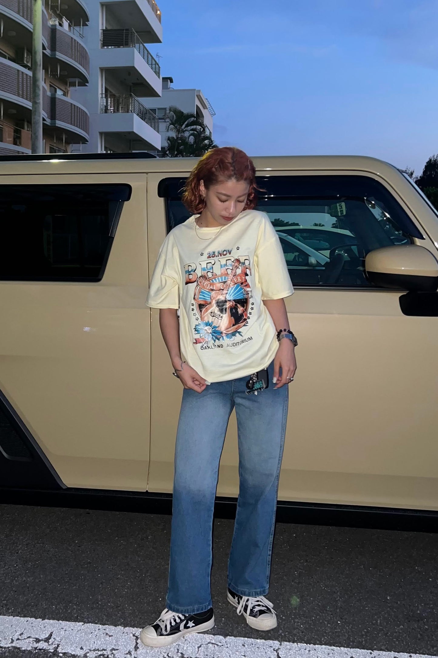 ビッグシルエットプリントTシャツ DPA39024