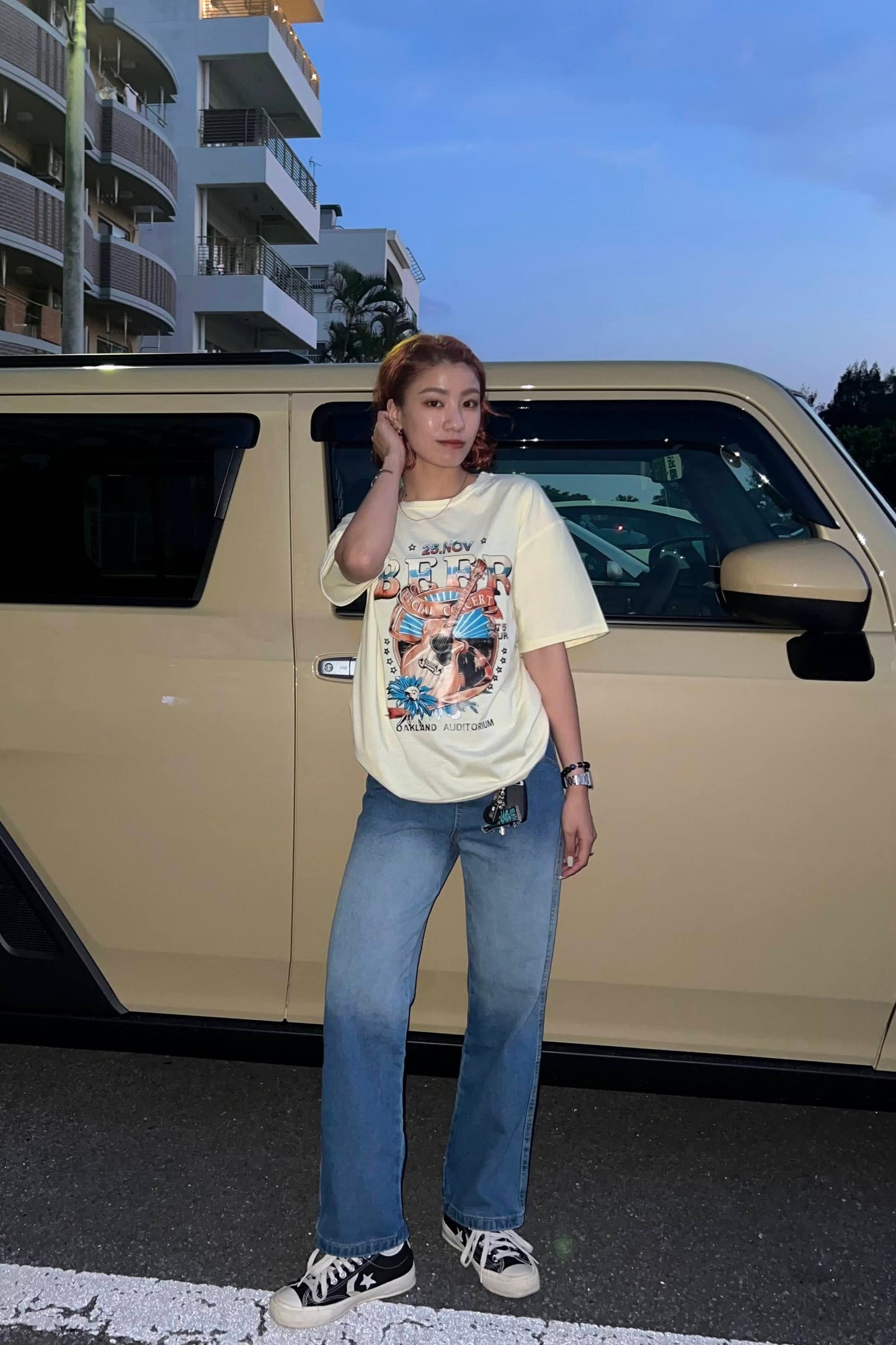 ビッグシルエットプリントTシャツ DPA39024