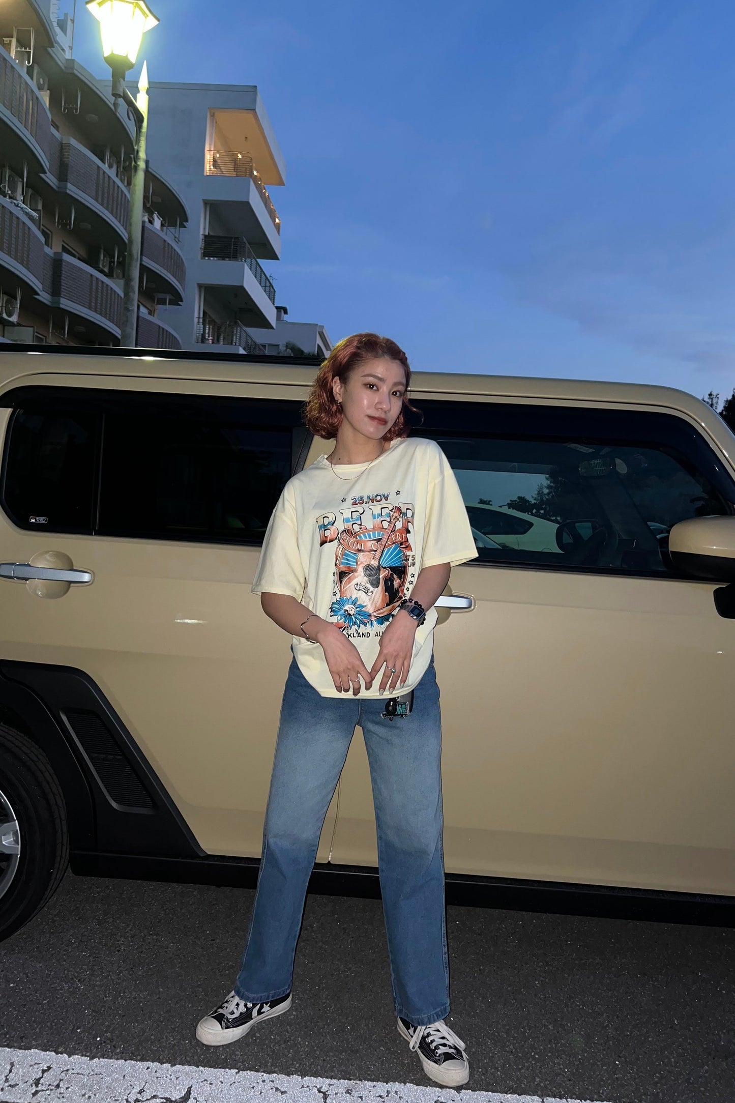 ビッグシルエットプリントTシャツ DPA39024