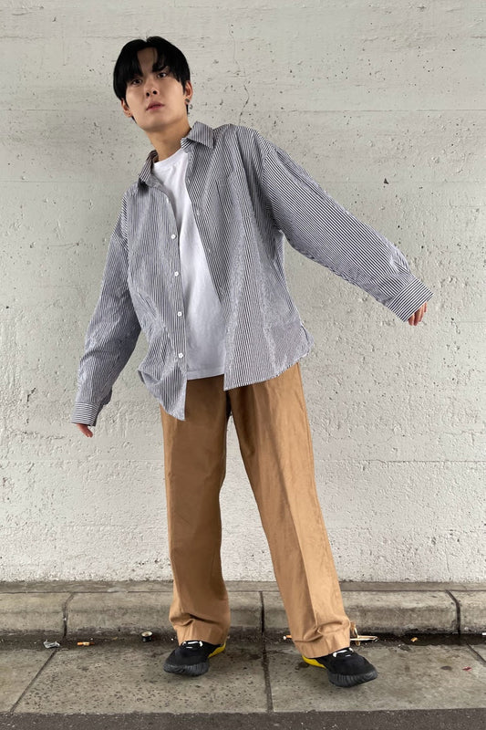 ストライプオーバーシャツ SPA02009