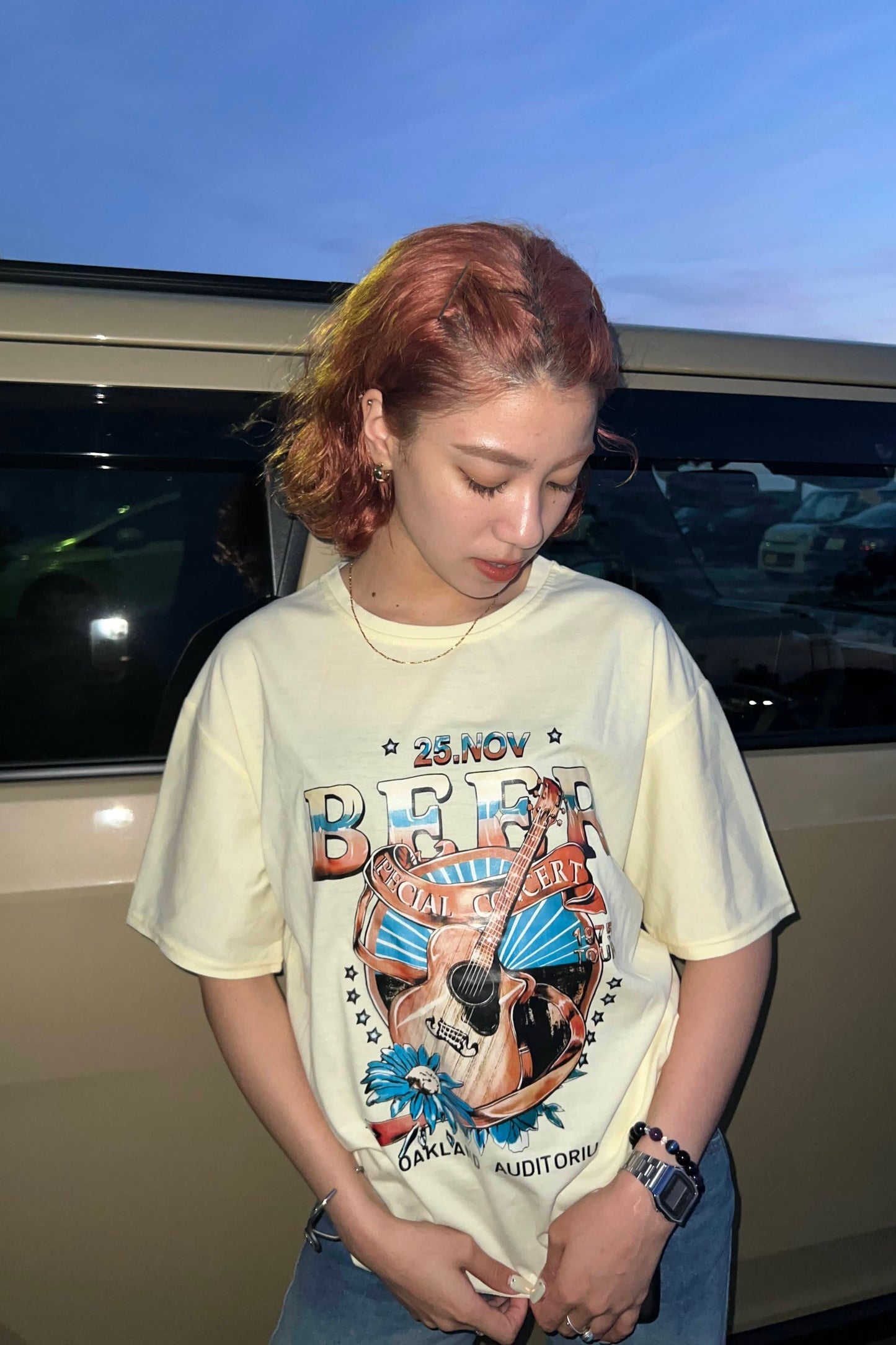ビッグシルエットプリントTシャツ DPA39024