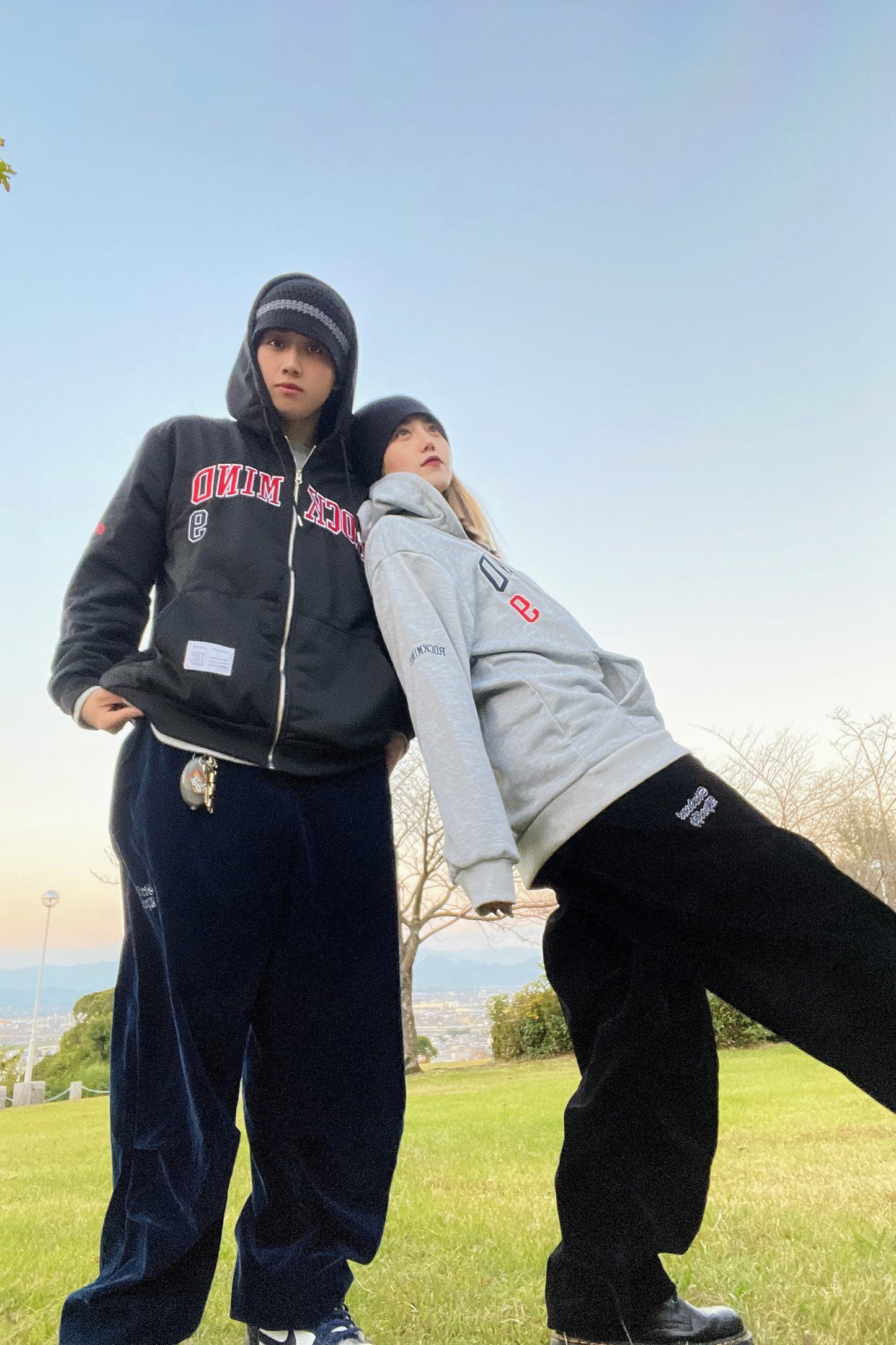 ROCKロゴパーカー DPB02058