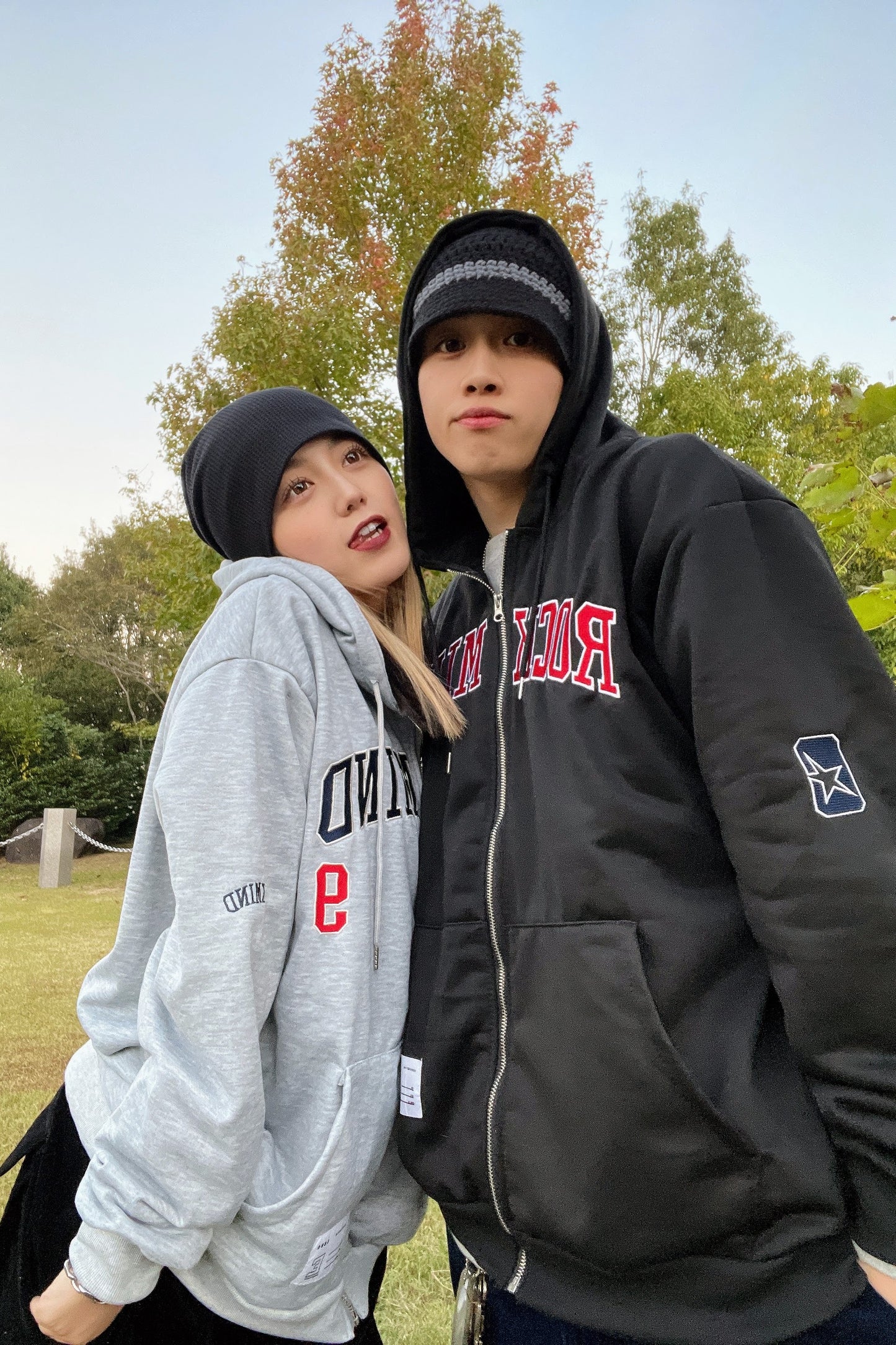 ROCKロゴパーカー DPB02058