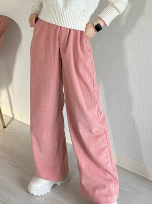 ピンクワイドパンツ CPA22053