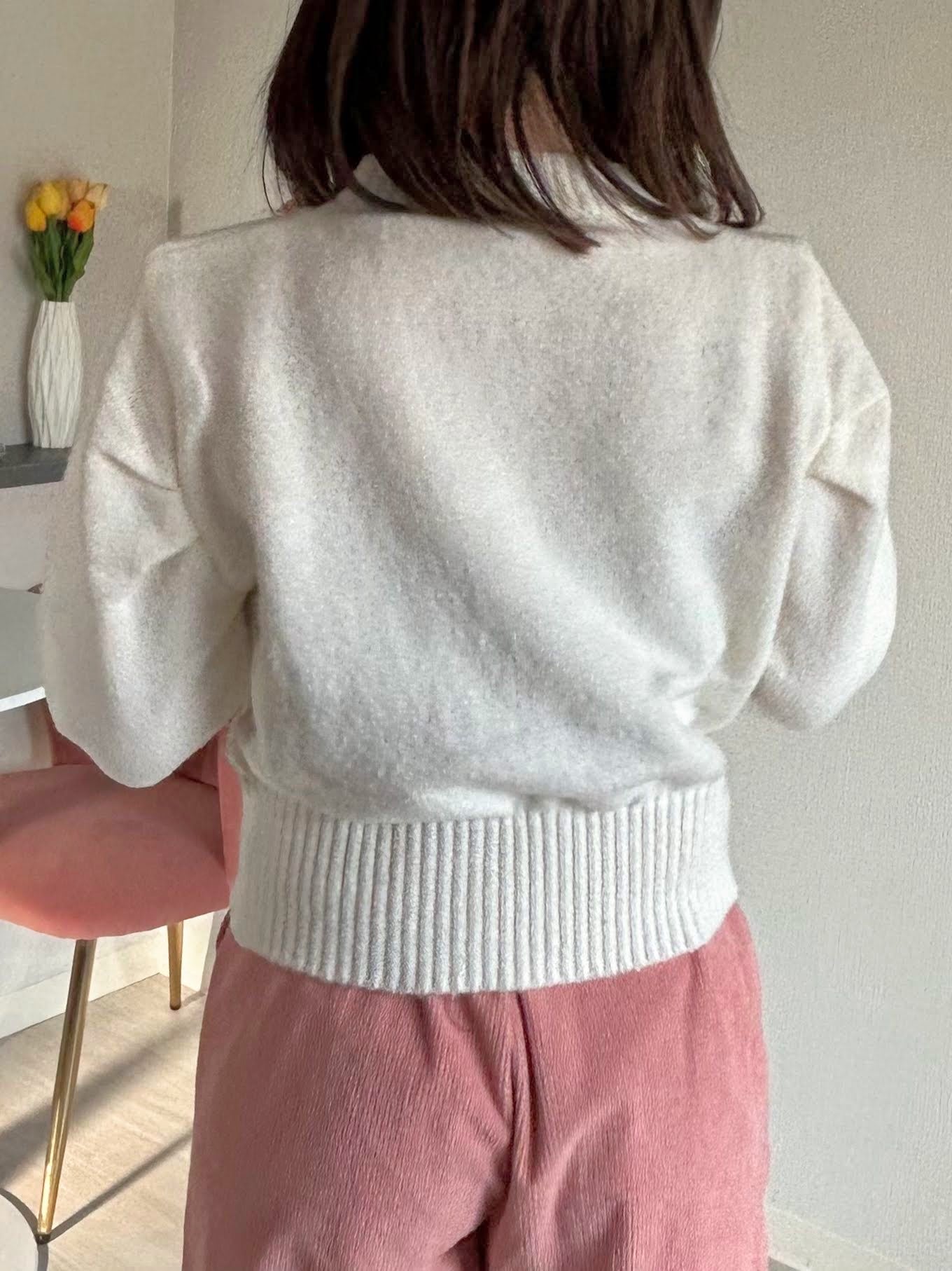 ショートリブデザインニット CPA22050