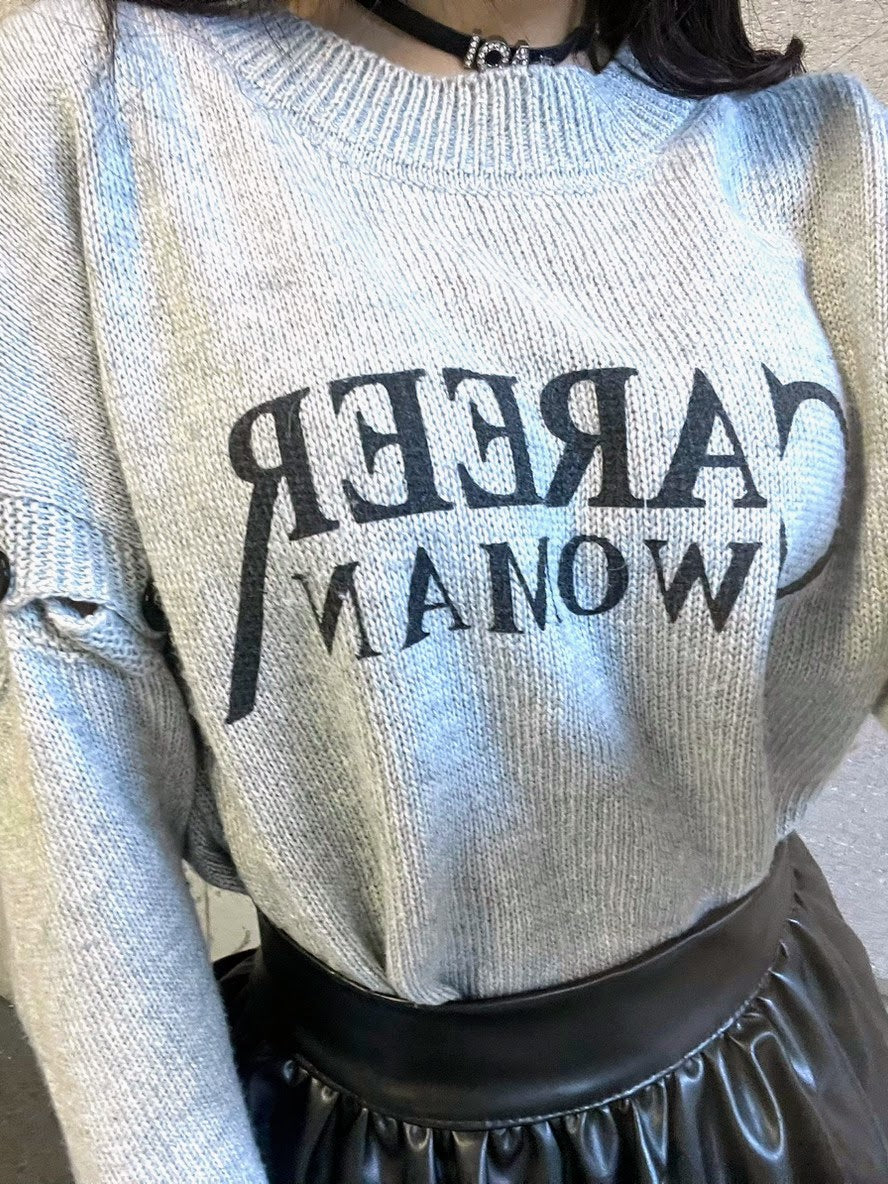 オフショルオーバーニット DPA64052