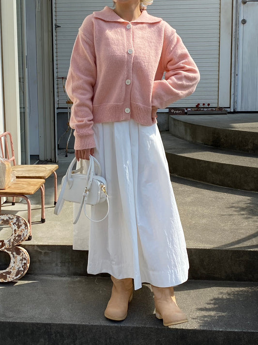 シャーベットカラーニットカーディガン CPA09025