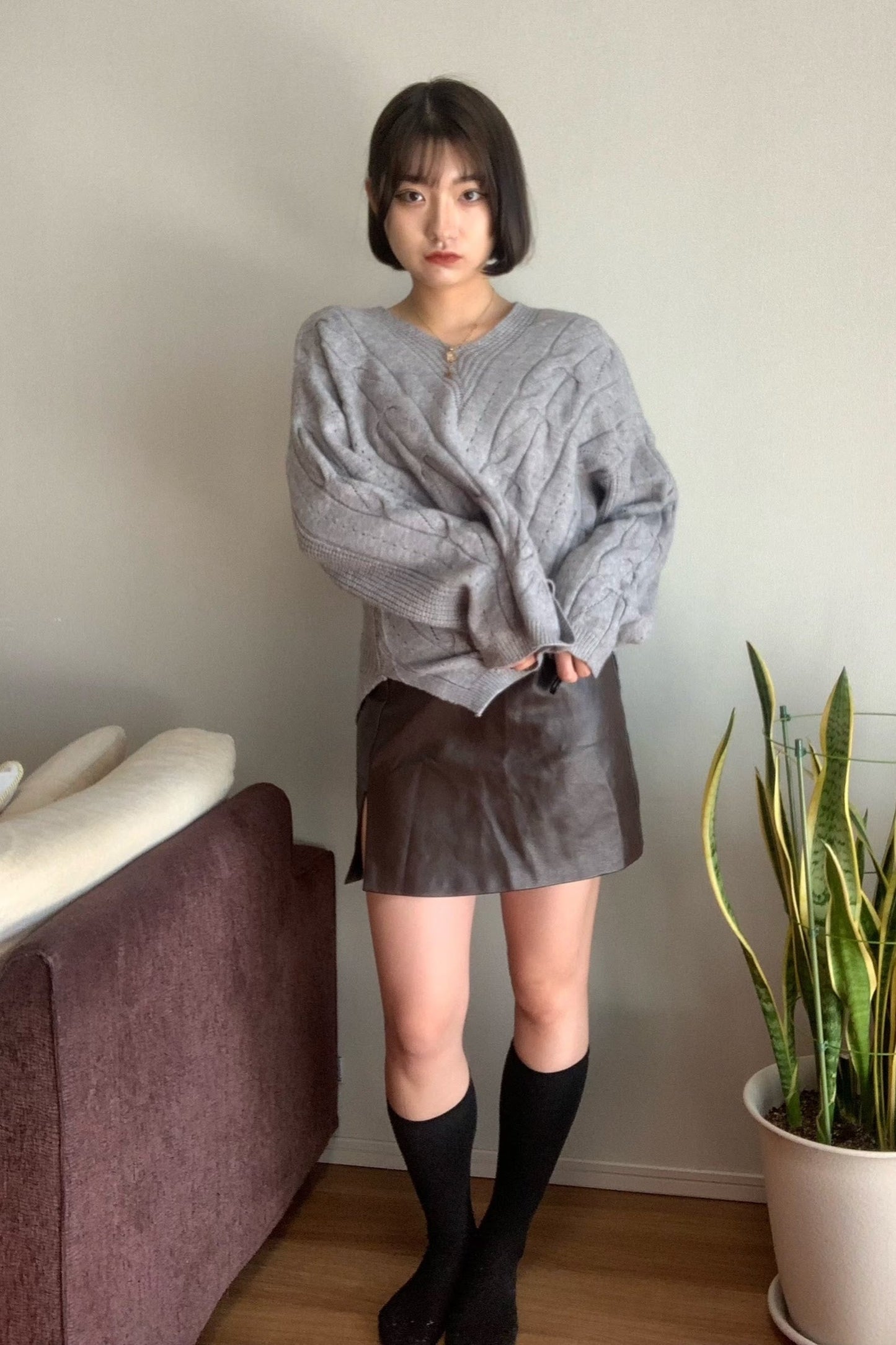 ルーズシルエットセーター DPA02118