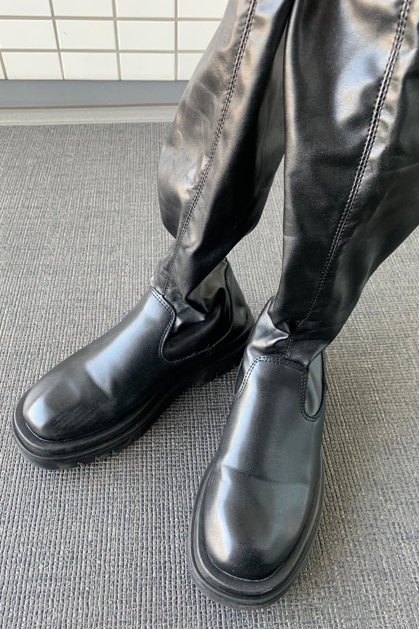 レザーロングブーツ DPA02124