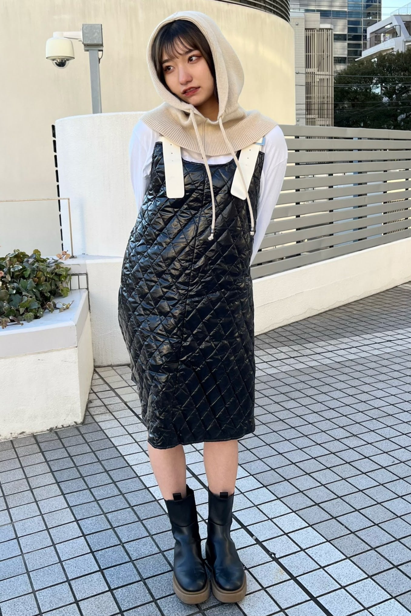 キルティングワンピース DPA02157