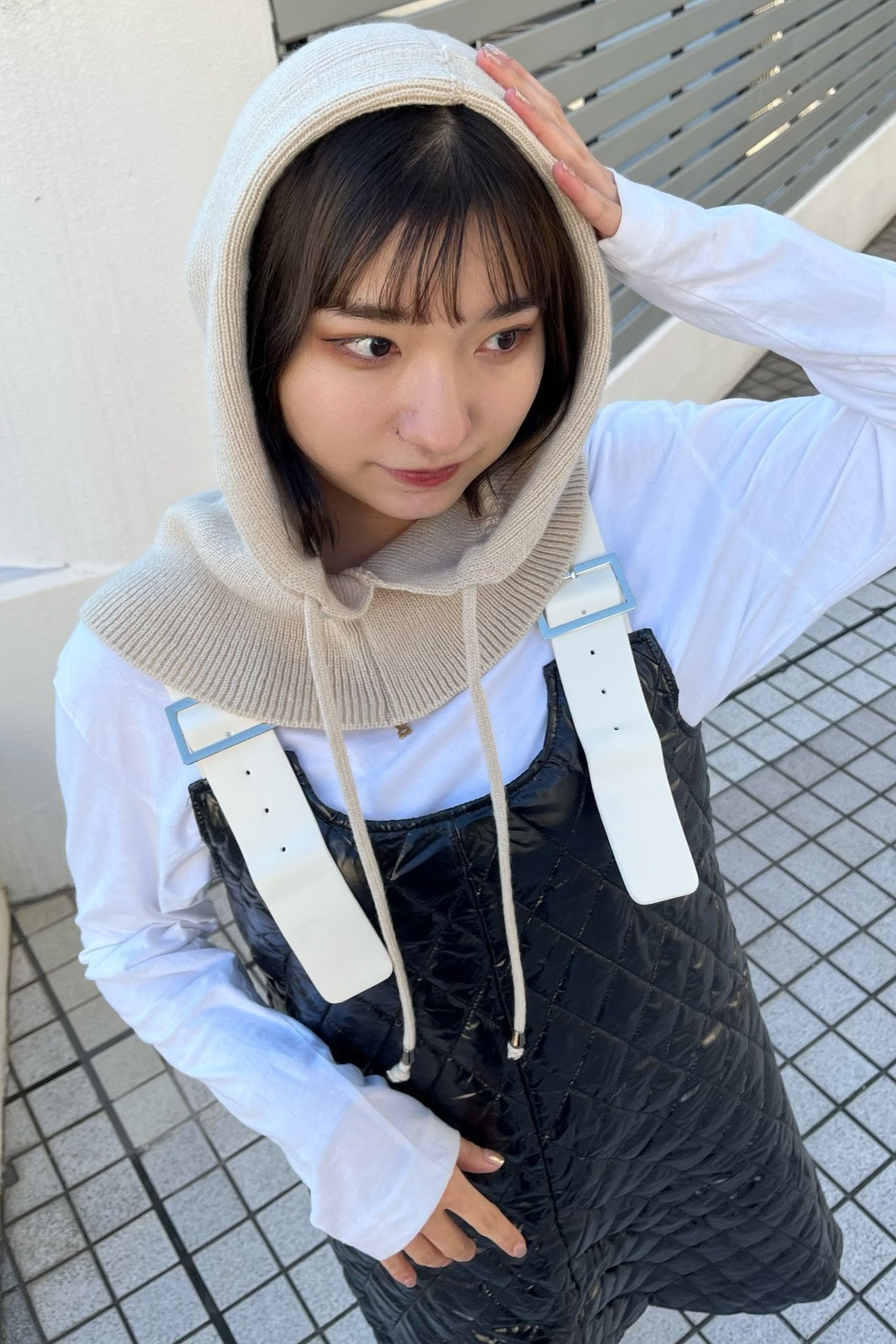 リブニットバラクラバ DPA02163