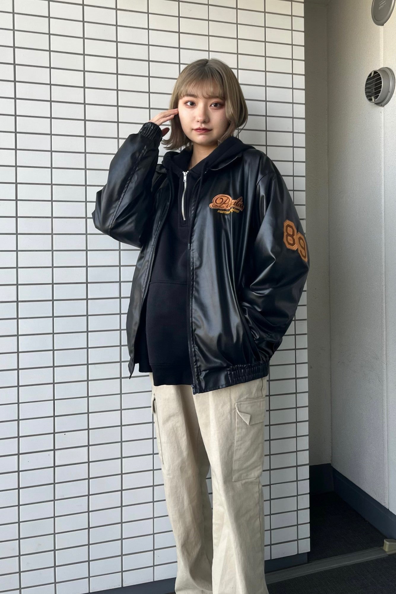 レザースタジャン DPA02165